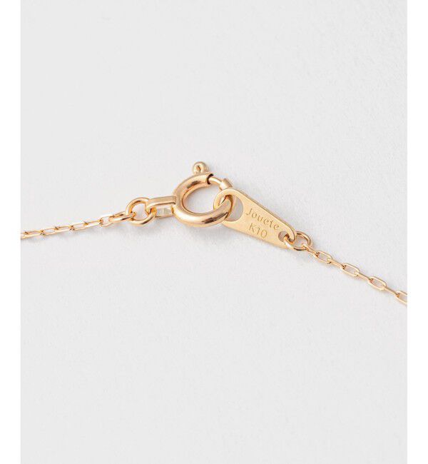 Jouete「K10 ダイヤモンド ネックレス」|ネックレス|