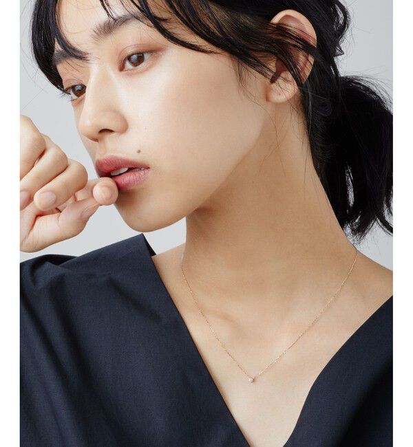 Jouete「K18 ダイヤモンド ネックレス」|ネックレス|