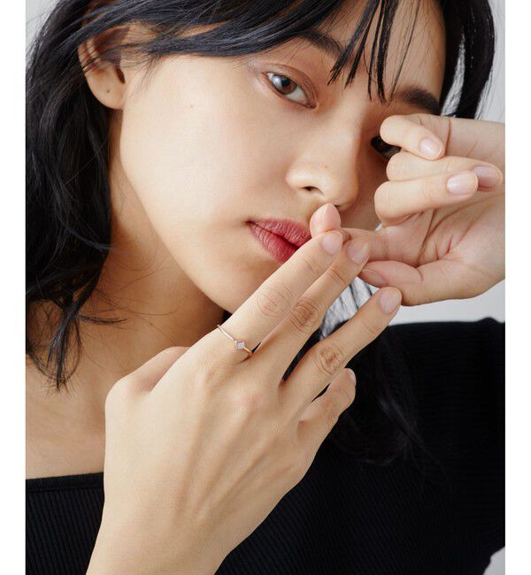 Jouete「K10YG オパール リング」|リング|