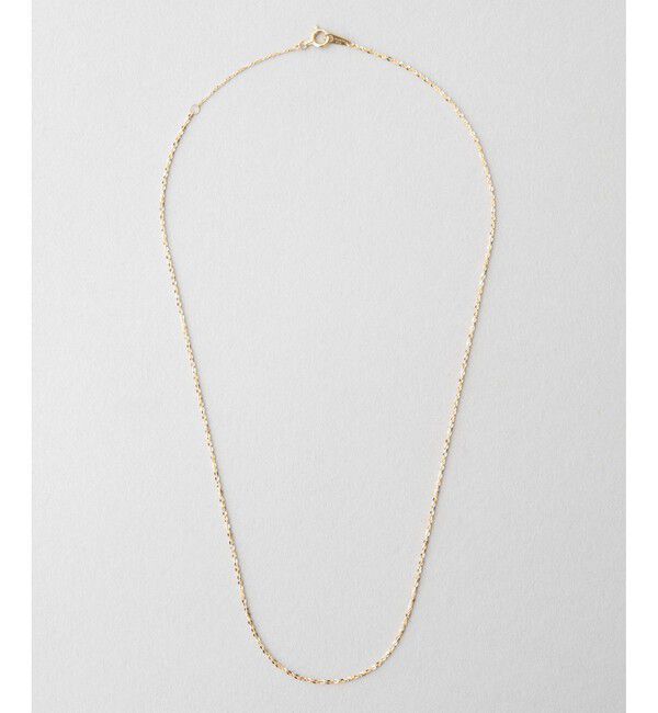 Jouete「K10YG チェーン ネックレス」|ネックレス|