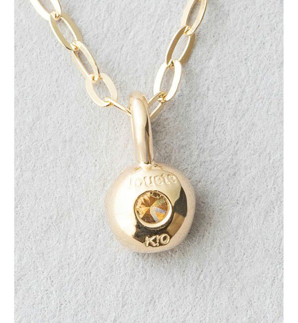 Jouete「K10YG ブラウンダイヤモンド レイヤー ネックレス」|ネックレス|