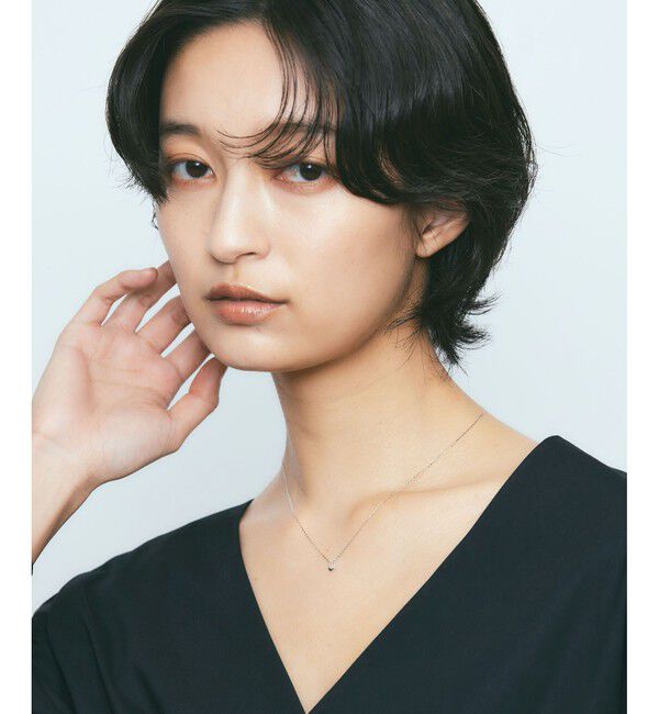 Jouete「K10WG レイヤー ホースシュー ネックレス」|ネックレス|