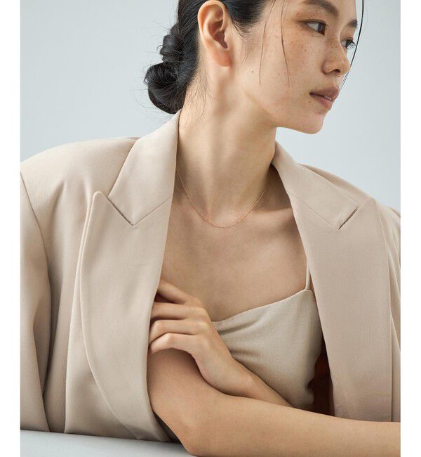 Jouete「K10YG ネックレス デザインチェーン」|ネックレス|