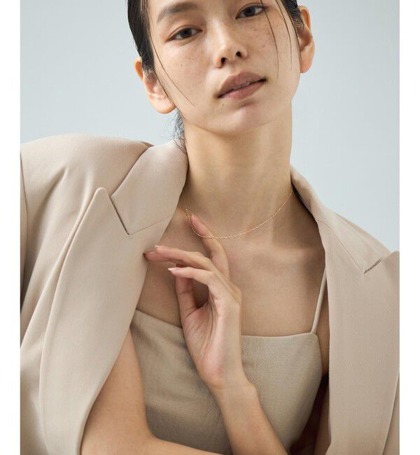 Jouete「K10YG ネックレス デザインチェーン」|ネックレス|