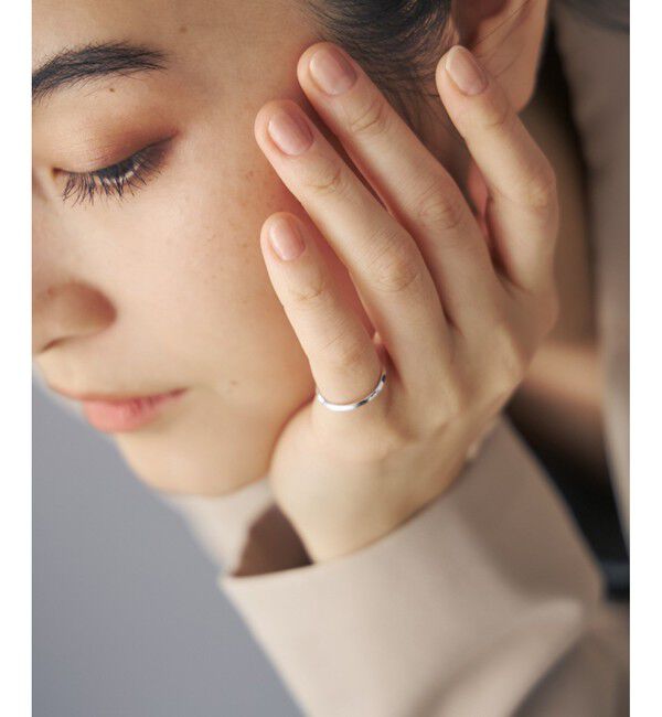 Jouete「K10WG ピンキーリング シャープ」|リング|