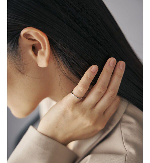 Jouete「K10WG ピンキーリング シャープ」|リング|