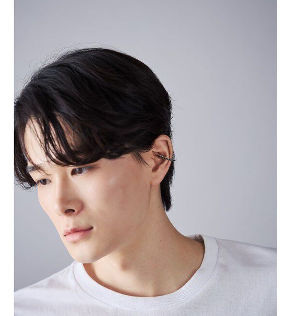 Jouete「イヤーカフス ジルコニア ハーフムーン」|イヤーカフ|