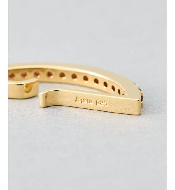 Jouete「イヤーカフス ジルコニア ハーフムーン」|イヤーカフ|