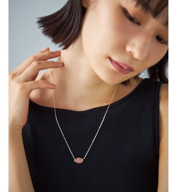 Jouete「[ジェム] ネックレス サンストーン」|ネックレス|