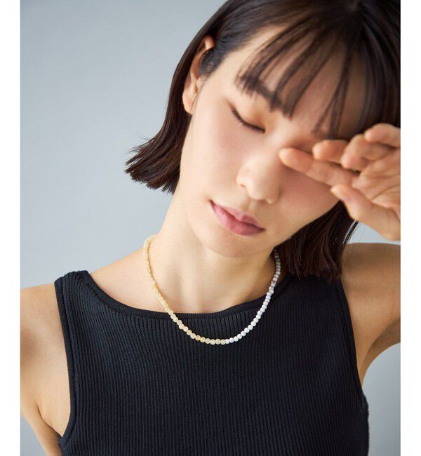 Jouete「[ジェム] ネックレス カルサイト&times;マグネサイト」|ネックレス|