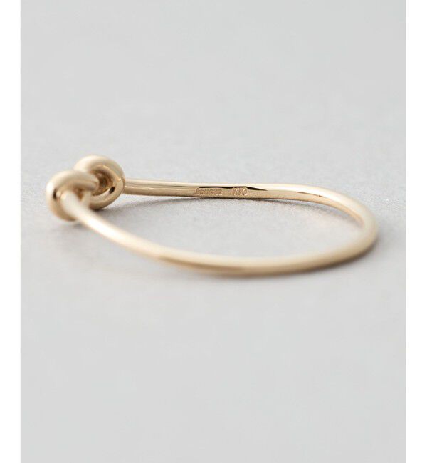 Jouete「[レイヤー] K10YG リング ノット」|リング|