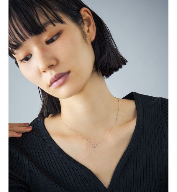 Jouete「[レイヤー] PT900/850 ネックレス ホースシュー」|ネックレス|