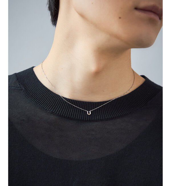 Jouete「[レイヤー] PT900/850 ネックレス ホースシュー」|ネックレス|