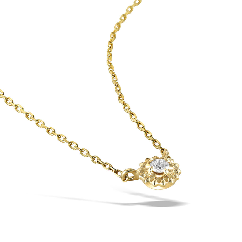 STAR JEWELRY「DIAMOND SUNSET NECKLACE　（S）」|ネックレス|