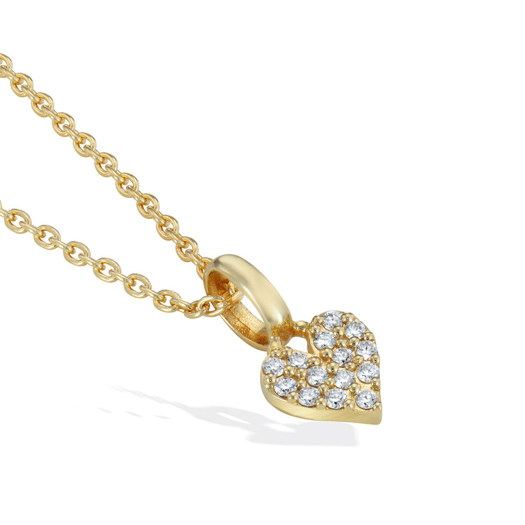 STAR JEWELRY「DIAMOND HEART CHARM」|ネックレス|