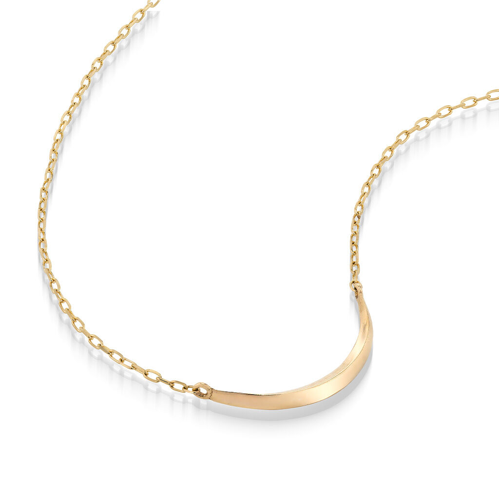 STAR JEWELRY「SMILING MOON」|ネックレス|