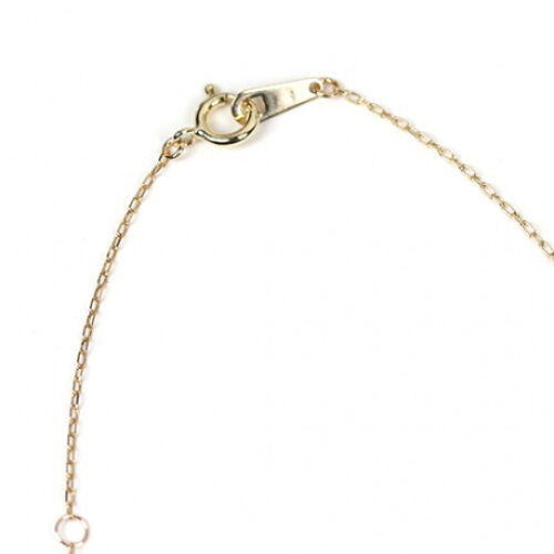  「ゴールド ライン ネックレス | K10YG」|ネックレス|