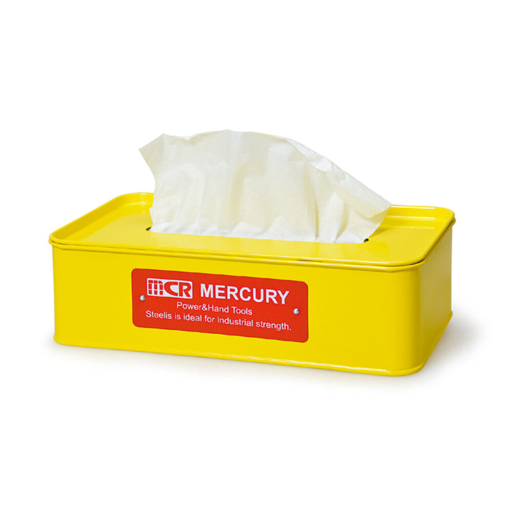 MERCURY「マーキュリー 雑貨 通販 ティッシュケース おしゃれ ティッシュカバー ティッシュボックス」|その他|イエロー1