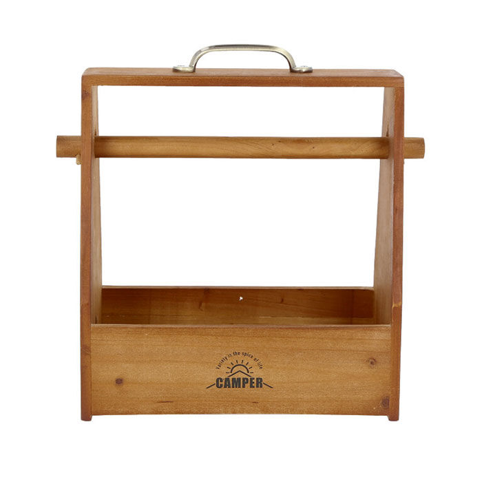 BACKYARD FAMILY「スパイスボックス キャンプ 通販 キッチンペーパーホルダー 調味料ラック 木製 持ち運び」|食器・キッチングッズ|