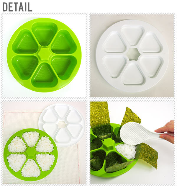 BACKYARD FAMILY「おにぎり型 マドーレ Madre おにぎり 達人 通販 ライスボールメーカー6 おにぎり 型 6個」|食器・キッチングッズ|