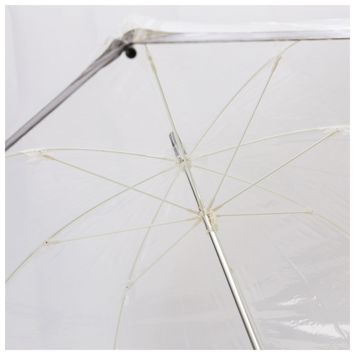 BACKYARD FAMILY「ビニール傘 レディース 通販 傘 65cm  長傘 大きい ドーム型 手開き グラスファイバー骨」|傘|