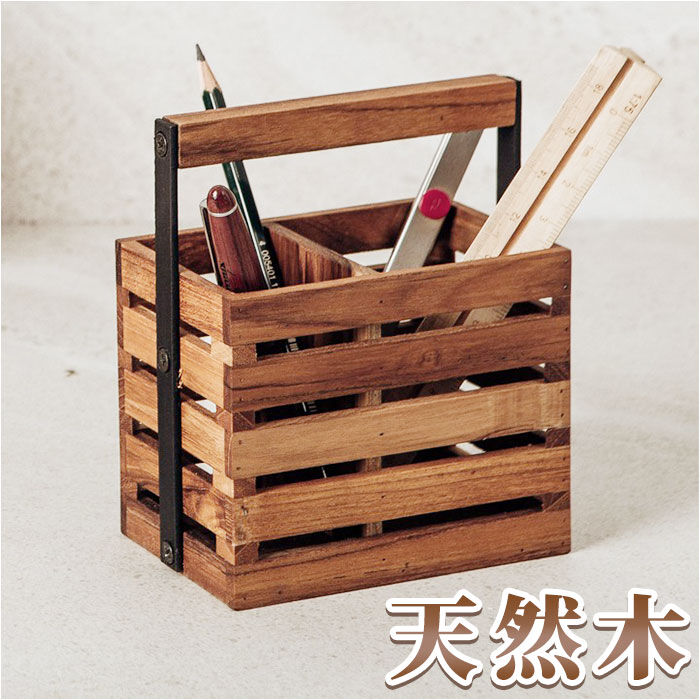 BACKYARD FAMILY「小物入れ 木製 通販 ツールボックス 収納ボックス 小物ケース リモコン 収納 収納ケース 卓上」|その他|