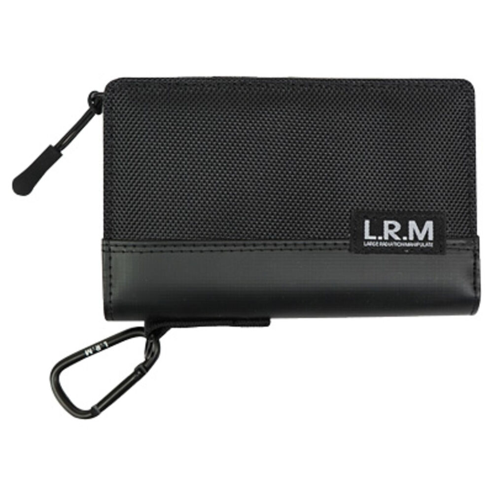 BACKYARD FAMILY「L.R.M 財布 通販 二つ折り財布 メンズ ミニ財布 サイフ さいふ ミニウォレット」|財布|ブラック1