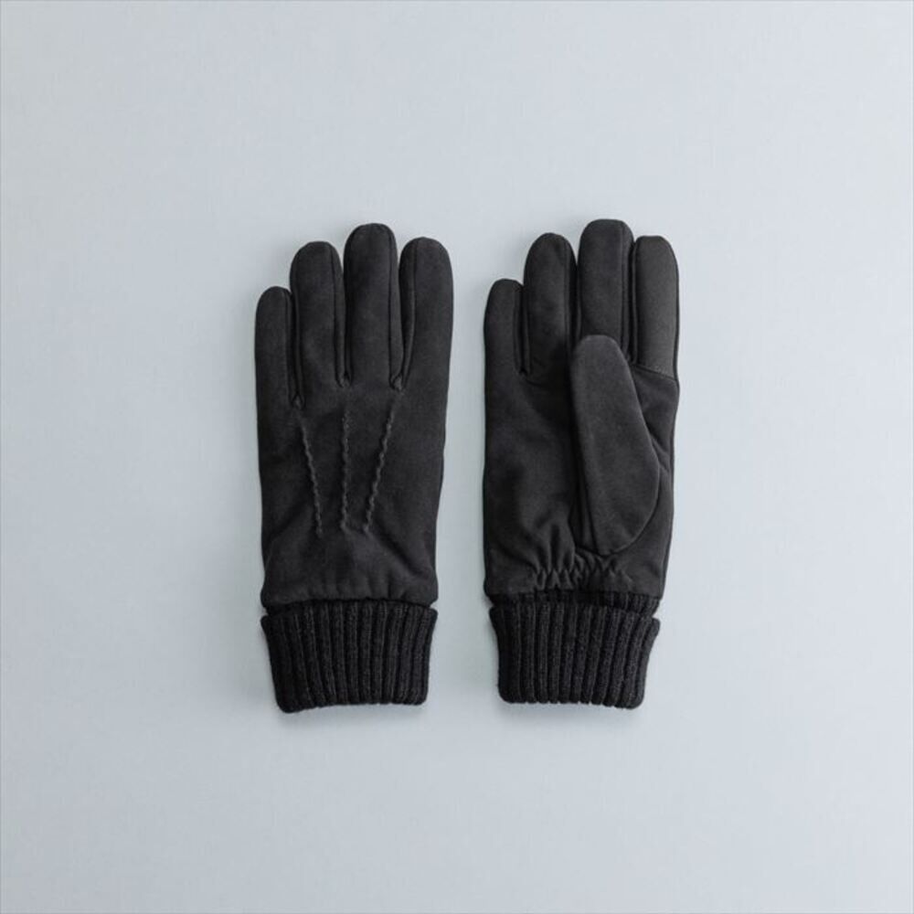 BACKYARD FAMILY「クロダ 手袋 メンズ 通販 グローブ 手ぶくろ スマートフォン対応 スマホ 対応 防寒」|手袋|ブラック1