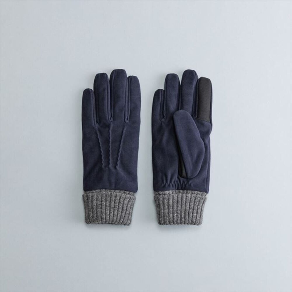 BACKYARD FAMILY「クロダ 手袋 メンズ 通販 グローブ 手ぶくろ スマートフォン対応 スマホ 対応 防寒」|手袋|ブルー1