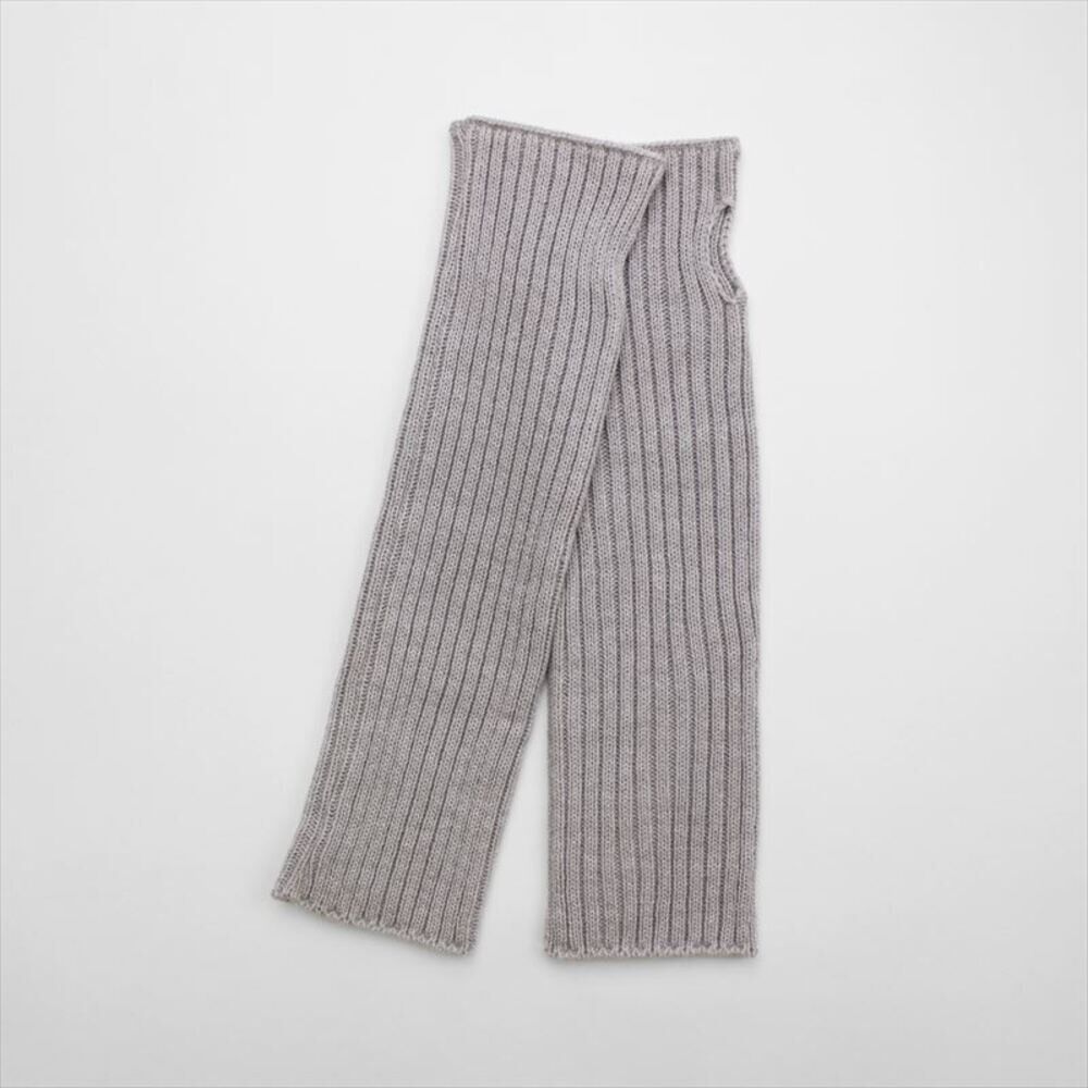 BACKYARD FAMILY「クロダ 手袋 レディース 通販 アームカバー ロング アームウォーマー 手ぶくろ 指なし」|手袋|グレー2