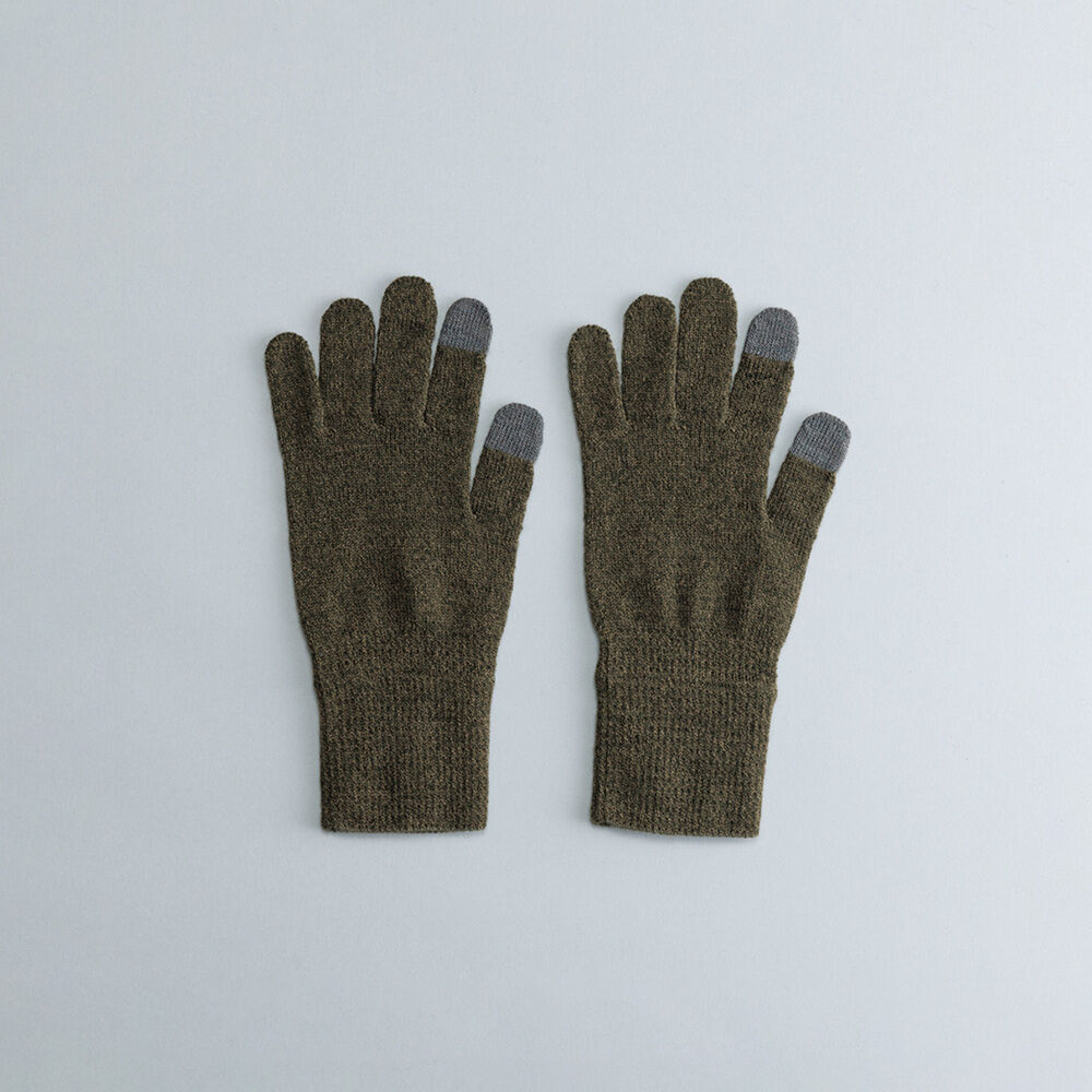 BACKYARD FAMILY「クロダ 手袋 レディース 通販 グローブ 手ぶくろ 暖かい かわいい スマートフォン対応 スマホ」|手袋|グリーン1