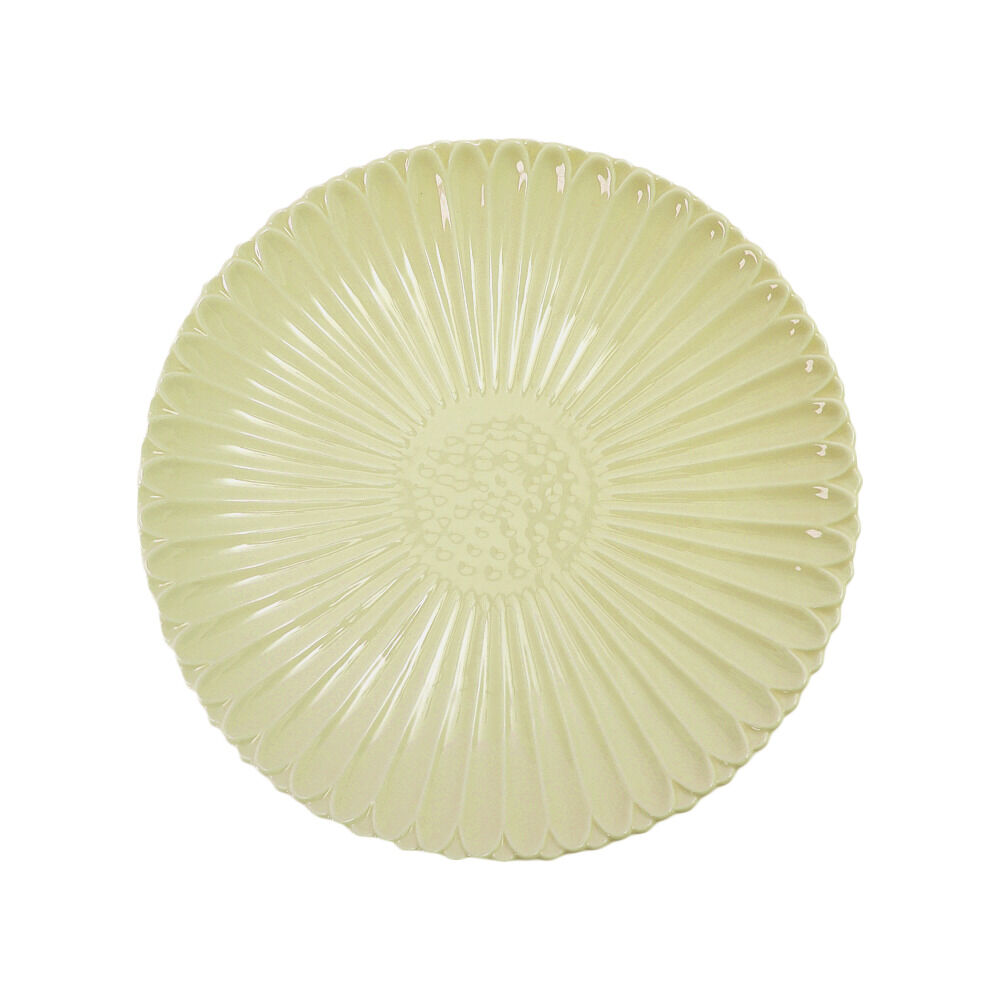 BACKYARD FAMILY「皿 おしゃれ 24cm 通販 波佐見焼 マリーゴールド プレート お皿 丸皿 食器 大皿 中皿」|食器・キッチングッズ|グリーン1