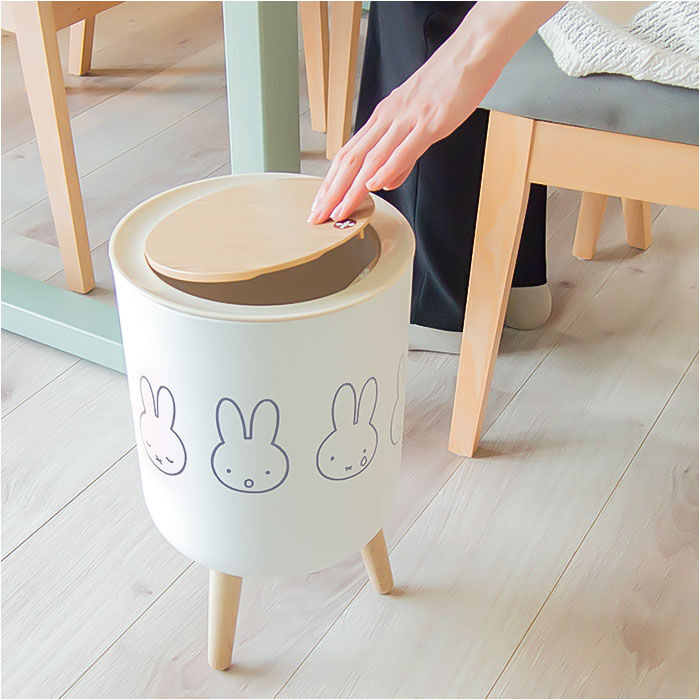 BACKYARD FAMILY「ゴミ箱 ミッフィー 通販 ごみ箱 ダストボックス ミッフィ グッズ miffy 大人 小物入れ」|ダストボックス|