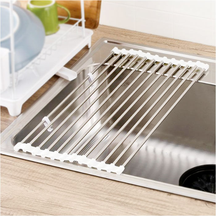 BACKYARD FAMILY「水切りラック 折りたたみ 通販 くるくるたためる 水切り 約 48&times;行24 水切りマット」|その他|