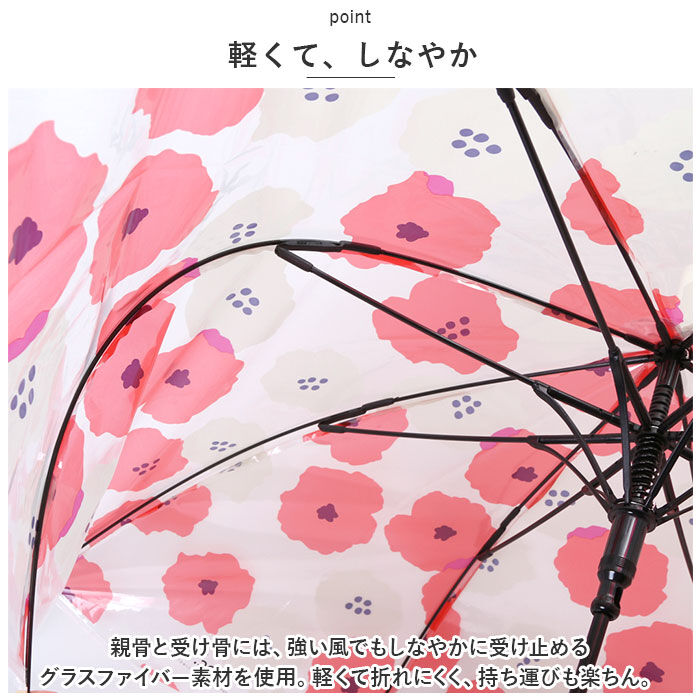 Wpc.「wpc 傘 ビニール傘 通販 レディース ジャンプ 透明 耐風 長傘 雨傘 ジャンプ傘 オシャレ」|傘|