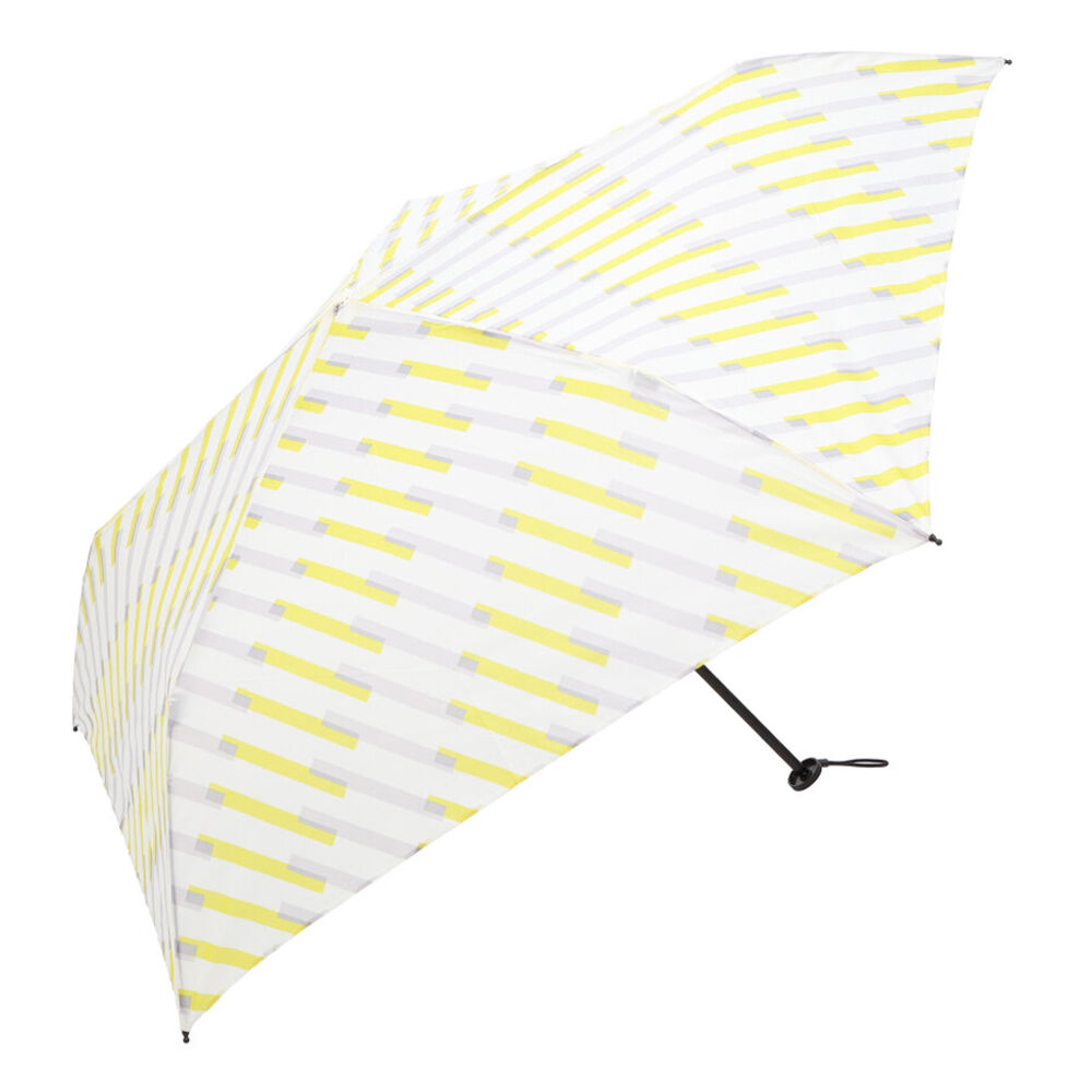 BACKYARD FAMILY「because ビコーズ 折りたたみ傘 軽量 通販 親骨 55cm 耐風 風に強い 雨傘」|傘|イエロー1