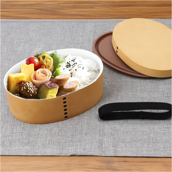 BACKYARD FAMILY「電子レンジ対応 わっぱ 弁当箱 通販 わっぱ風弁当箱 お弁当箱 一段 550ml 一段弁当箱」|食器・キッチングッズ|
