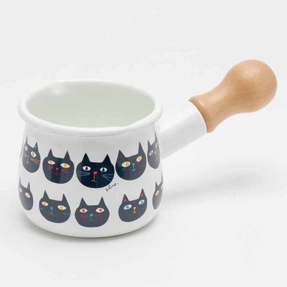 BACKYARD FAMILY「ミルクパン ホーロー 通販 琺瑯 ほうろう ホーロー鍋 琺瑯鍋 片手鍋 小さめ ガス火専用」|食器・キッチングッズ|ホワイト4