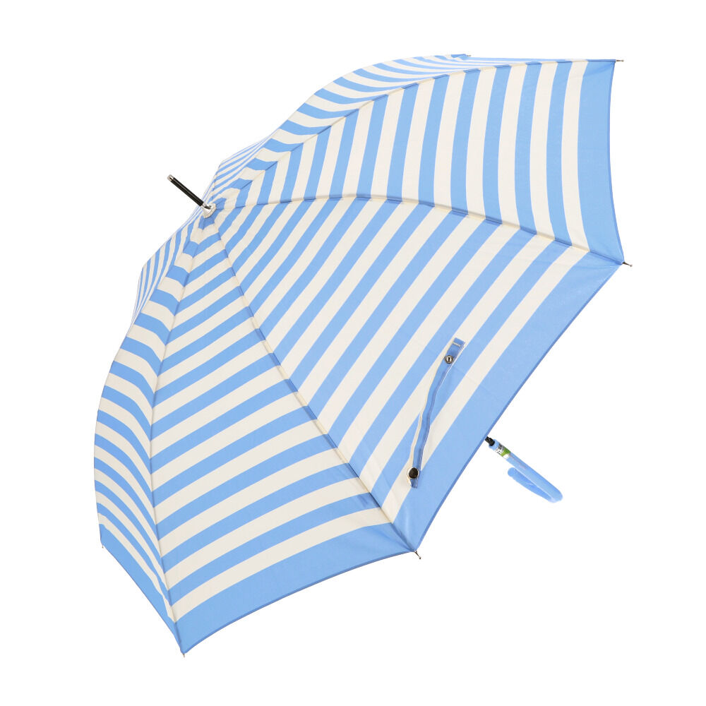 BACKYARD FAMILY「傘 レディース 長傘 耐風 通販 雨傘 風に強い 58cm 58センチ 58 撥水 はっ水」|傘|ブルー5