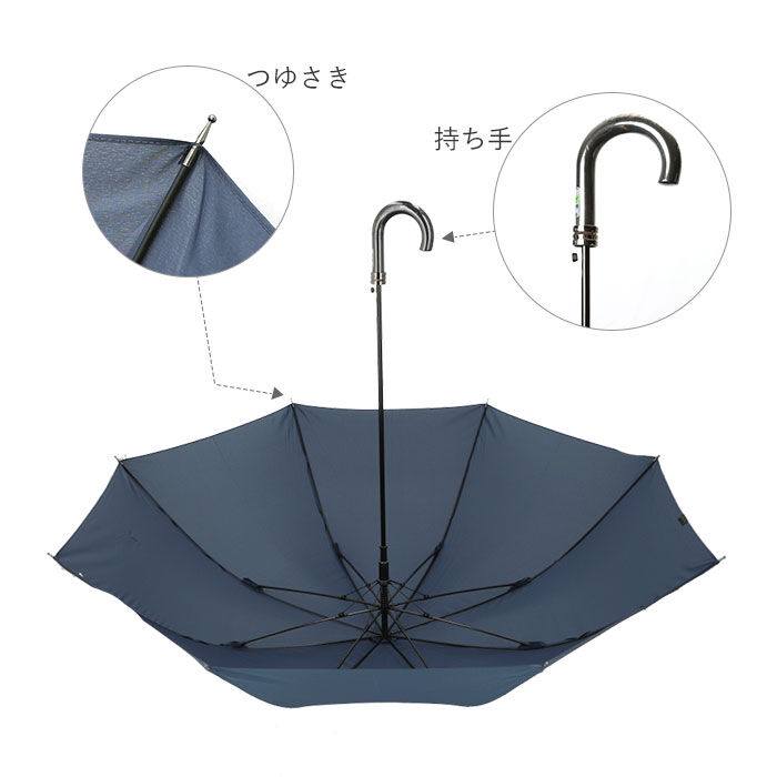 BACKYARD FAMILY「傘 メンズ 70cm 耐風 通販 大きい 雨傘 長傘 風に強い 70センチ 70 撥水 はっ水」|傘|