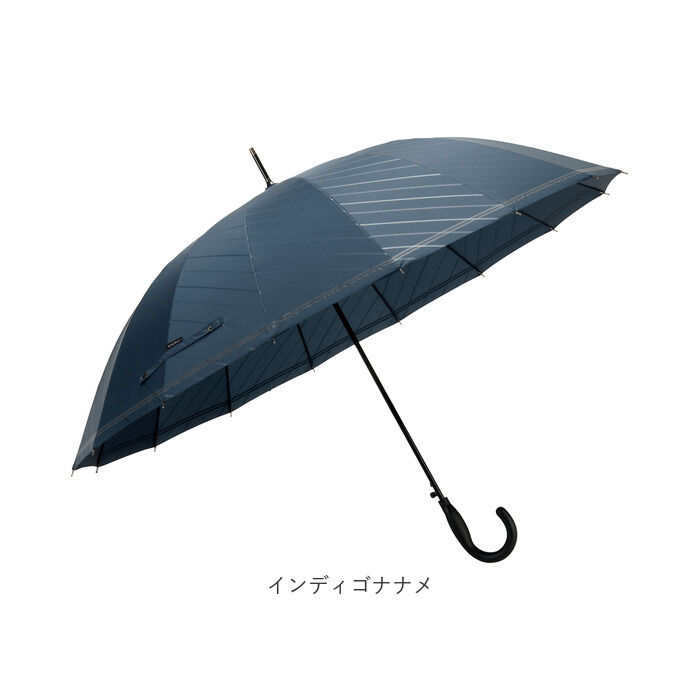 BACKYARD FAMILY「マブ mabu 長傘 メンズ 通販 16本骨 晴雨兼用 雨晴兼用 ジャンプ ワンタッチ UV」|傘|