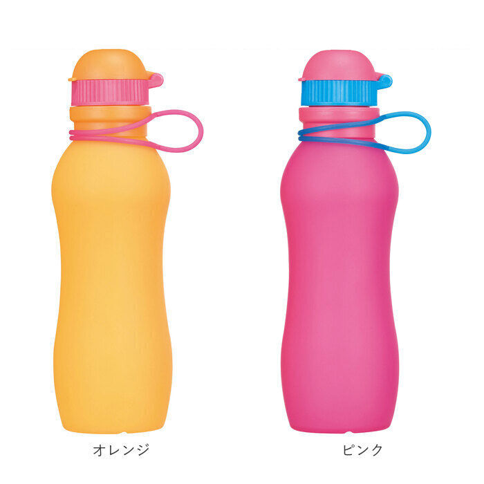 BACKYARD FAMILY「viv シリコンボトル 通販 水筒 500ml マイボトル 軽い 軽量 おしゃれ シリコン」|食器・キッチングッズ|