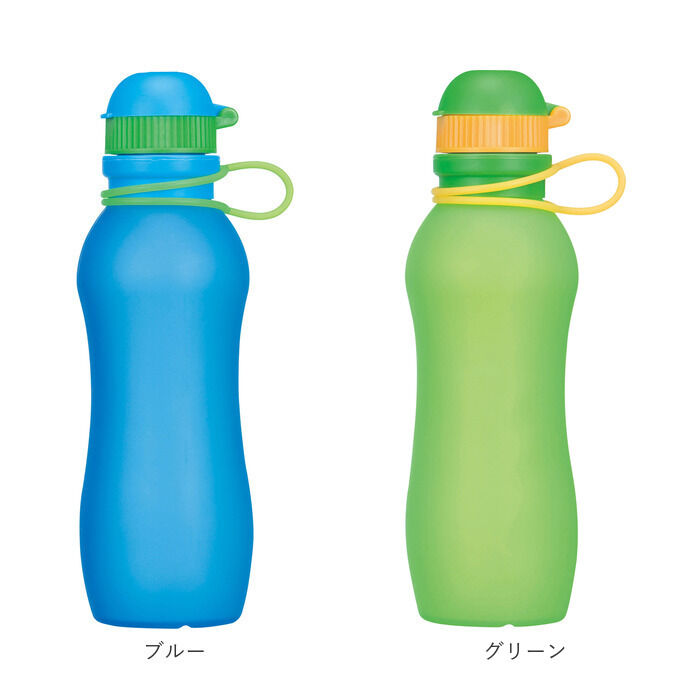 BACKYARD FAMILY「viv シリコンボトル 通販 水筒 500ml マイボトル 軽い 軽量 おしゃれ シリコン」|食器・キッチングッズ|