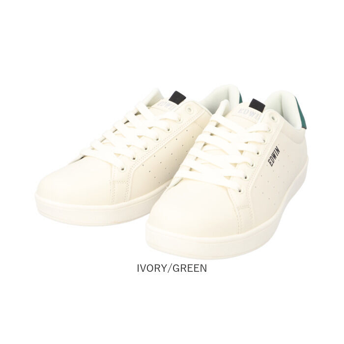 BACKYARD FAMILY「白スニーカー エドウィン 通販 EDWIN スニーカー EDW7034 靴 メンズ」|スリッポン|