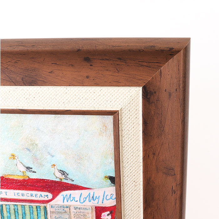 BACKYARD FAMILY「サムトフト 絵画 通販 約 30cm &times; 39cm Sam toft アートフレーム おしゃれ」|その他|