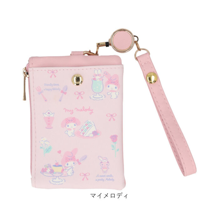 BACKYARD FAMILY「パスポーチ リール付き 通販 パスケース キーケース 定期入れ 定期券入れ キーポーチ」|キーケース|