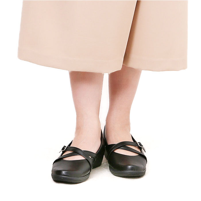 BACKYARD FAMILY「パンジー パンプス レディース 通販 甲ストラップ シューズ 靴 くつ 女性 婦人」|パンプス|