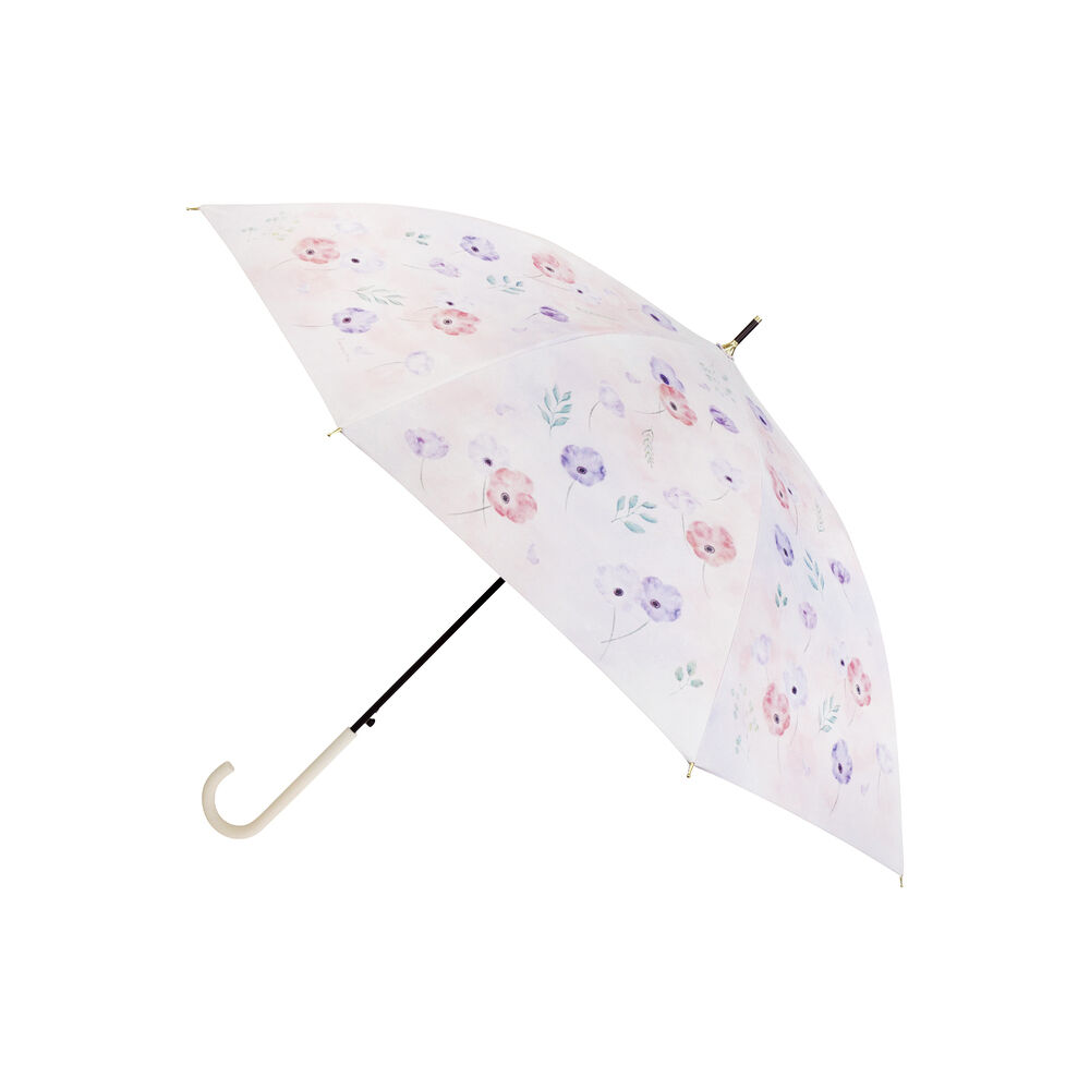 BACKYARD FAMILY「長傘 晴雨兼用 通販 晴雨兼用傘 晴雨兼用長傘 UVカット ジャンプ式 雨傘 晴れ雨兼用傘」|傘|ホワイト2