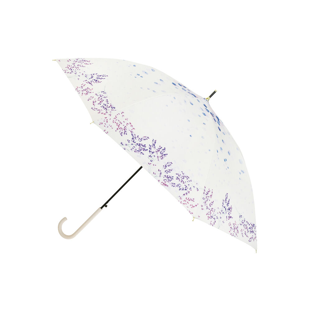 BACKYARD FAMILY「長傘 晴雨兼用 通販 晴雨兼用傘 晴雨兼用長傘 UVカット ジャンプ式 雨傘 晴れ雨兼用傘」|傘|パープル1
