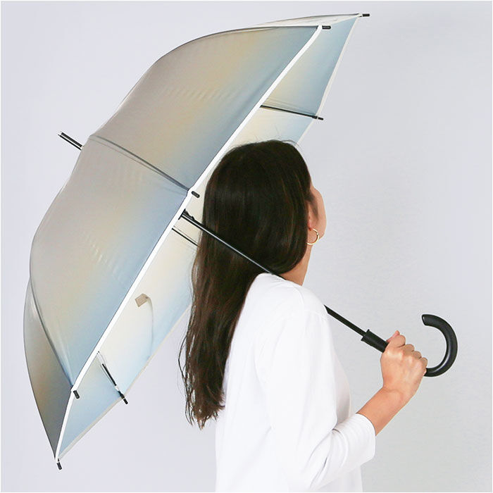 KiU「傘 レディース 大きめ 通販 プラスチックアンブレラ ビニール傘 長傘 雨傘 レディース傘 かさ」|傘|